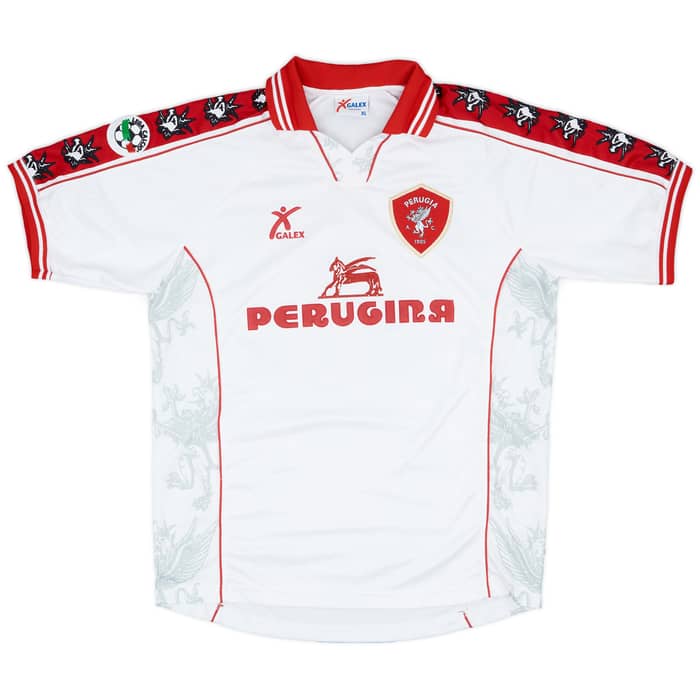 1999-00 Perugia Match Worn Away Shirt Esposito #8