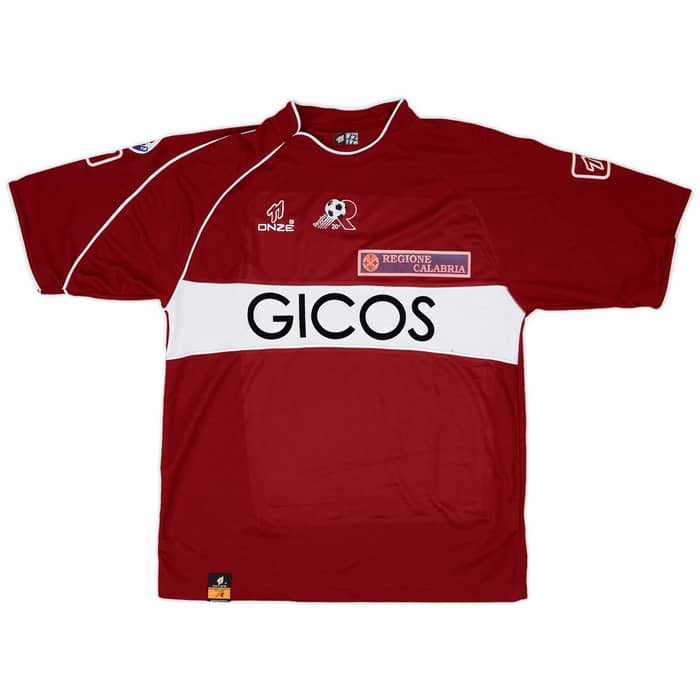 2005-06 Reggina Match Issue Home Shirt Modesto #23