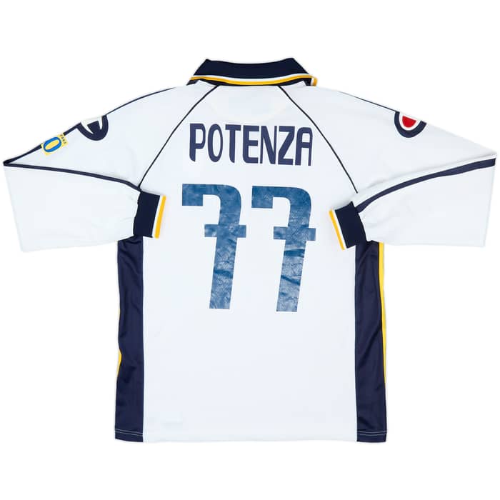 2003-04 Parma Home L/S Shirt Potenza #77 - 6/10 - (L)