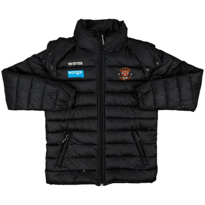 2013-15 Blackpool Errea Padded Bench Coat - 5/10 - (M)