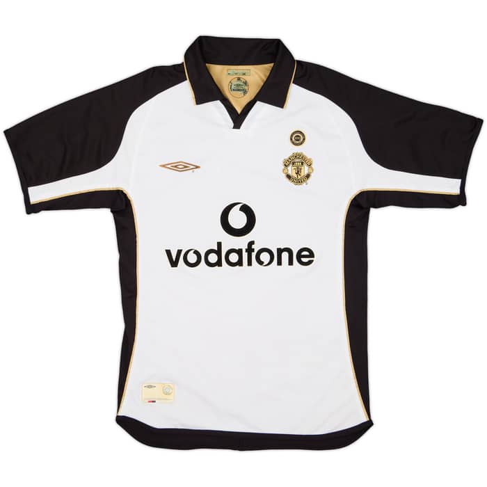 2001-02 Manchester United Centenary Away/Third Shirt - 5/10 - (S)