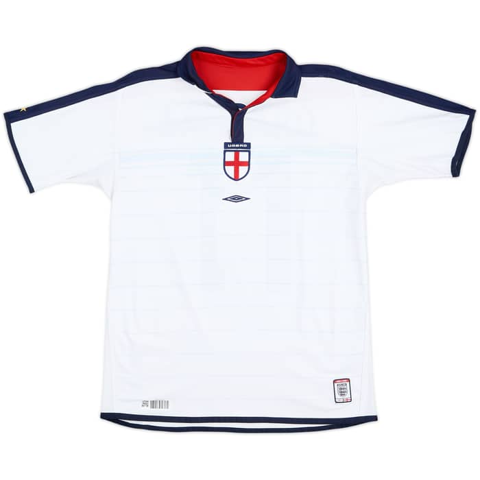 2003-05 England Home Shirt Lampard #11 - 7/10 - (XL.Boys)