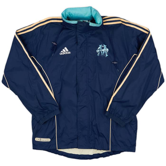 2000-01 Olympique Marseille adidas Rain Jacket - 3/10 - (S)