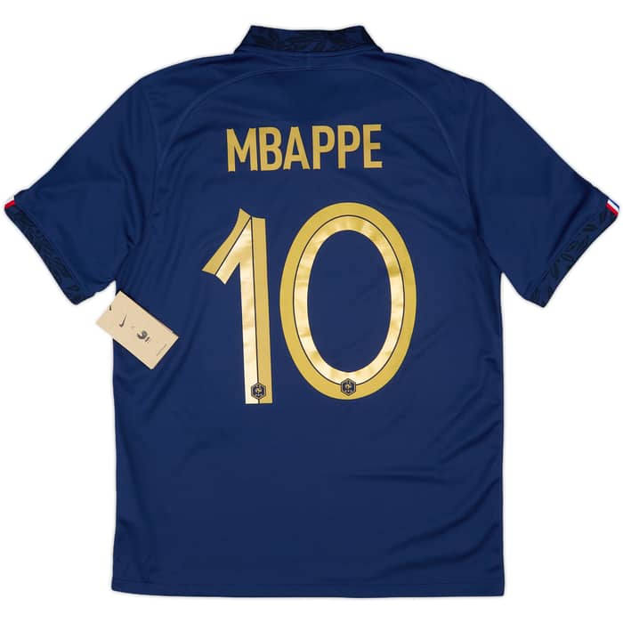 2022-23 France Home Shirt Mbappe #10 (M)