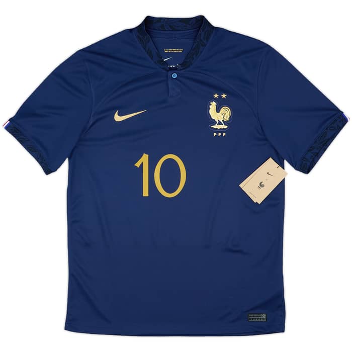 2022-23 France Home Shirt Mbappe #10 (M)