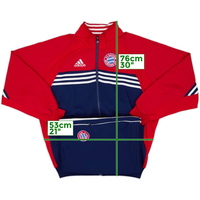 1998-99 Bayern Munich adidas Tracksuit - 8/10 - (L/XL)