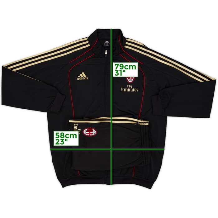2010-11 AC Milan adidas Conjunto deportivo - 8/10 - (XL)