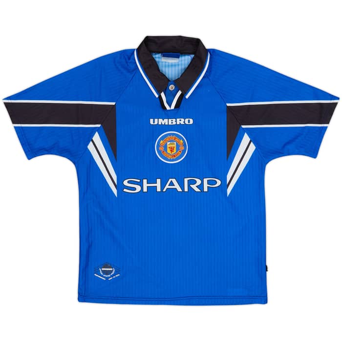 1996-98 Manchester United Camiseta de Tercera Cantona #7 - 8/10 - (M)