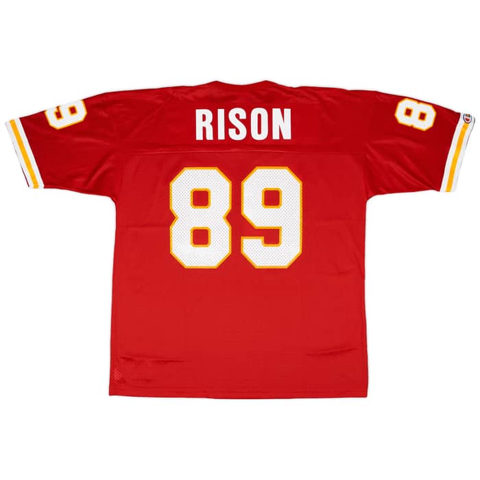 1997-98 Kansas City Chiefs Rison #89 Champion Home Jersey - 9/10 - (XL)
