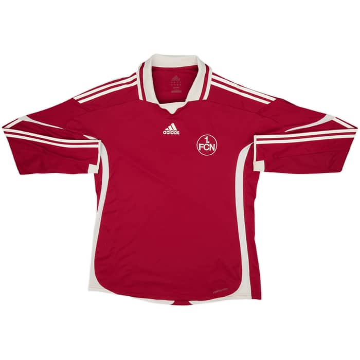 2009-11 Nurnberg Authentic Home L/S Shirt - 6/10 - (L)