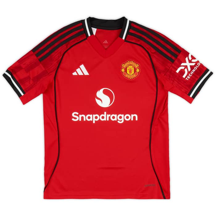 2025-26 Manchester United Home Shirt Cunha #10 (KIDS)