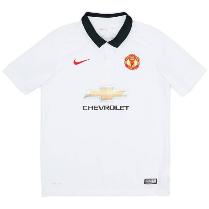 2014-15 Manchester United Away Shirt Di Maria #7 - 8/10 - (XL.Boys)