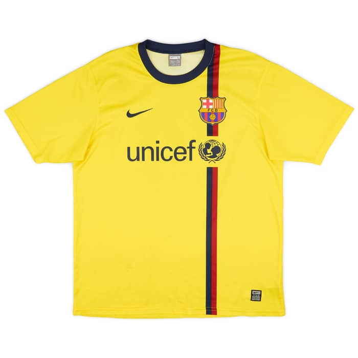 2008-10 Barcelona Basic Away Shirt Henry #14 - 8/10 - (L)