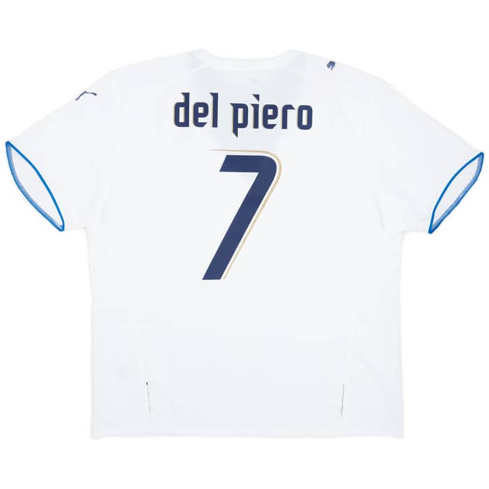 2006 Italy Away Shirt Del Piero #7 (XXL)
