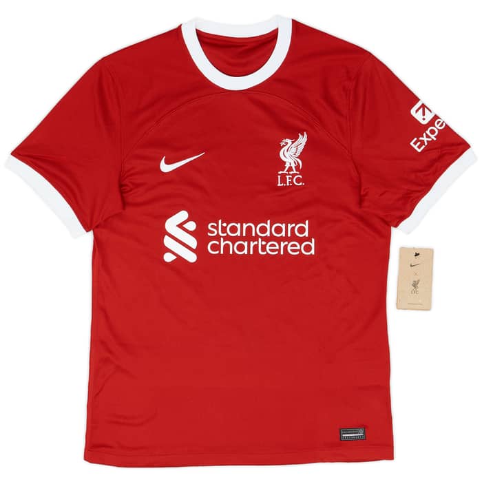2023-24 Liverpool Home Shirt Konate #5 (S)