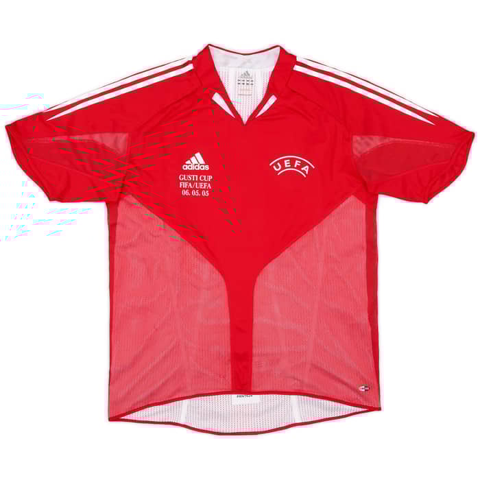 2005 UEFA XI Player Issue Gusti Cup Shirt #2