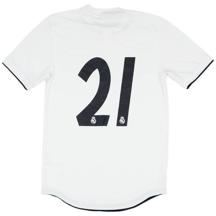 2018-19 Real Madrid Match Issue Home Shirt #21