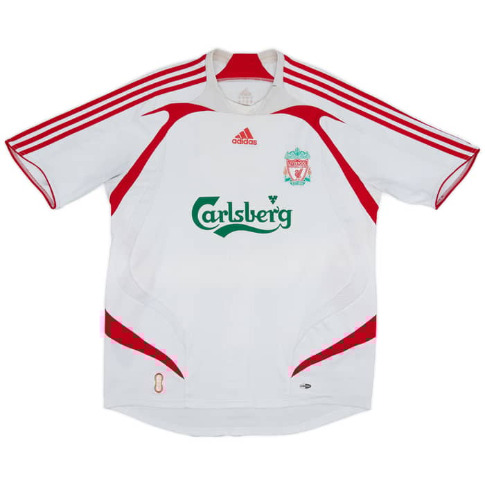 2007-08 Liverpool Away Shirt Gerrard #8 - 5/10 - (L)