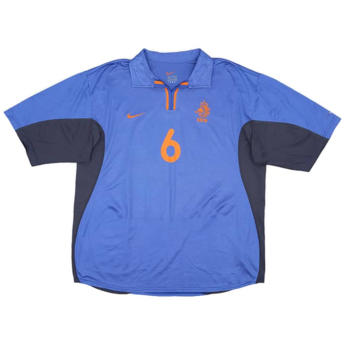 2000-02 Netherlands Away Shirt Seedorf #6 - 6/10 - (L)