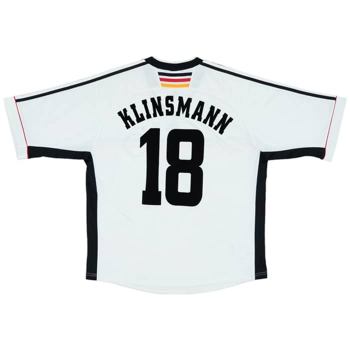 1998-00 Germany Home Shirt Klinsmann #18 - 6/10 - (XL)