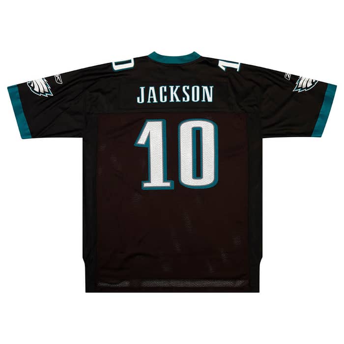 2008-09 Philadelphia Eagles Jackson #10 Reebok On Field Jersey (Alternate) XXL
