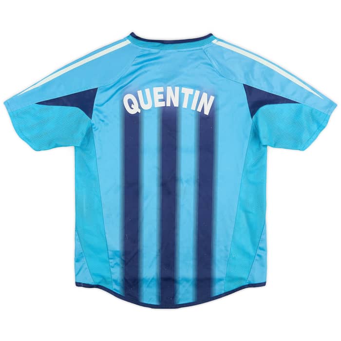 2004-05 Olympique Marseille Away Shirt Quentin - 5/10 - (S.Boys)