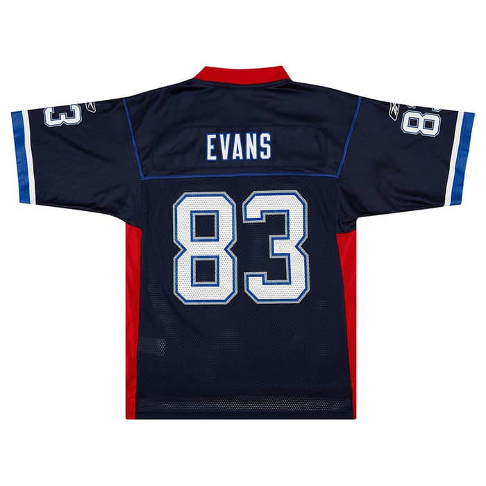 2008-10 Buffalo Bills Evans #83 Reebok On Field Jersey (Home) M