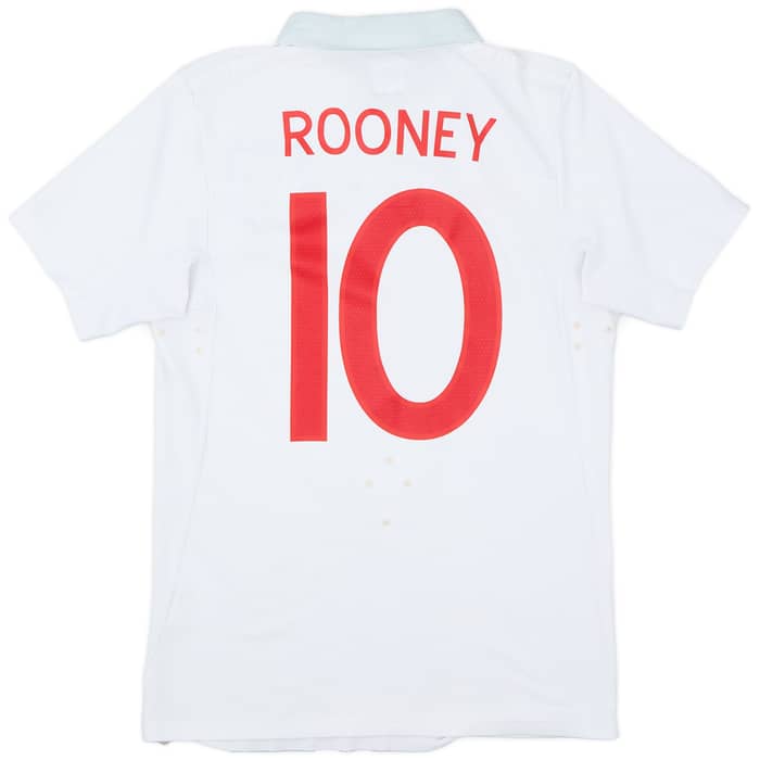 2009-10 England 'South Africa' Home Shirt Rooney #10 - 6/10 - (S)