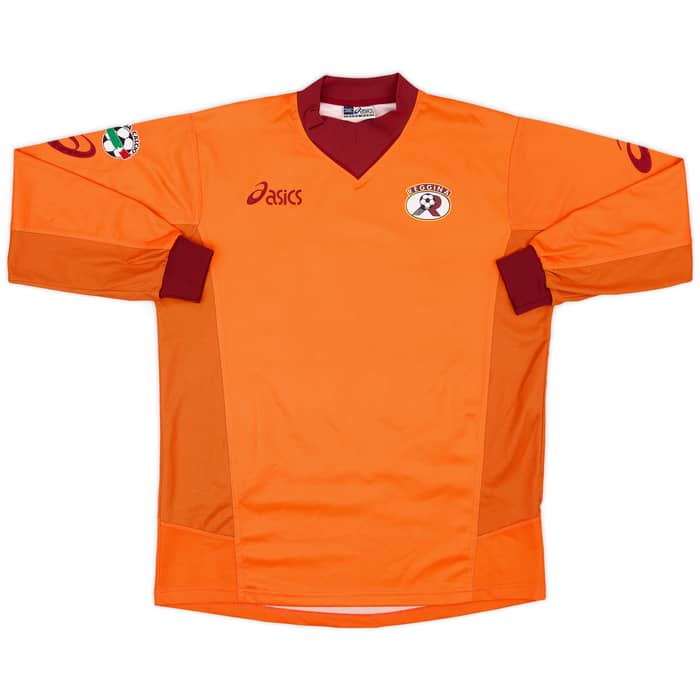 2003-04 Reggina Away L/S Shirt Nakamura #10 - 6/10 - (XL)