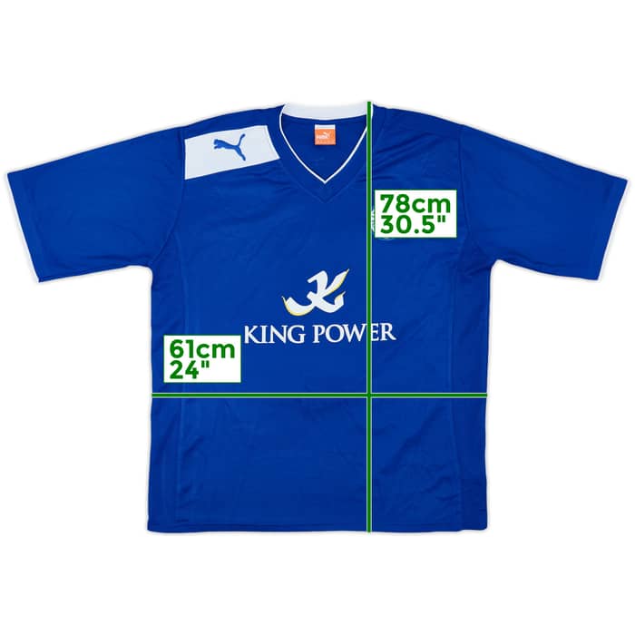 2012-13 Leicester Home Shirt Morgan #5 - 5/10 - (XXL)