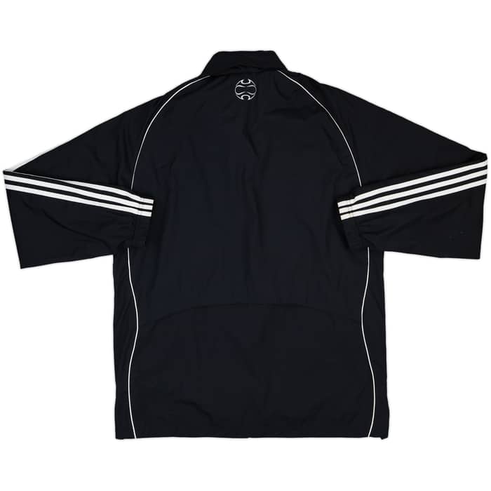 2006-07 adidas Template Hooded Rain Jacket (Liverpool) - 6/10 - (M)
