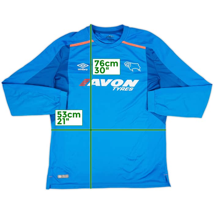 2017-18 Derby County GK Shirt - 5/10 - (XL)