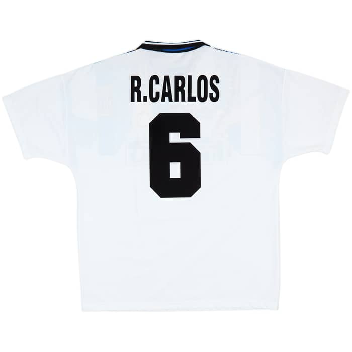 1995-96 Inter Milan Third Shirt R.Carlos #6 - 9/10 - (XL)