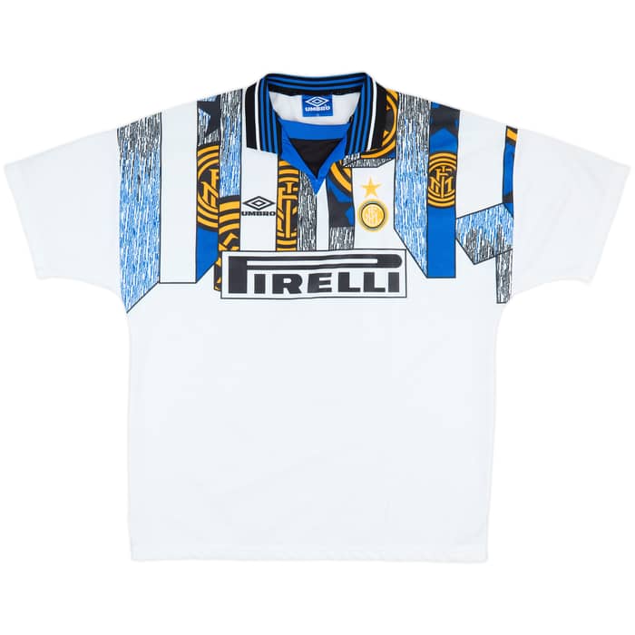 1995-96 Inter Milan Third Shirt R.Carlos #6 - 9/10 - (XL)