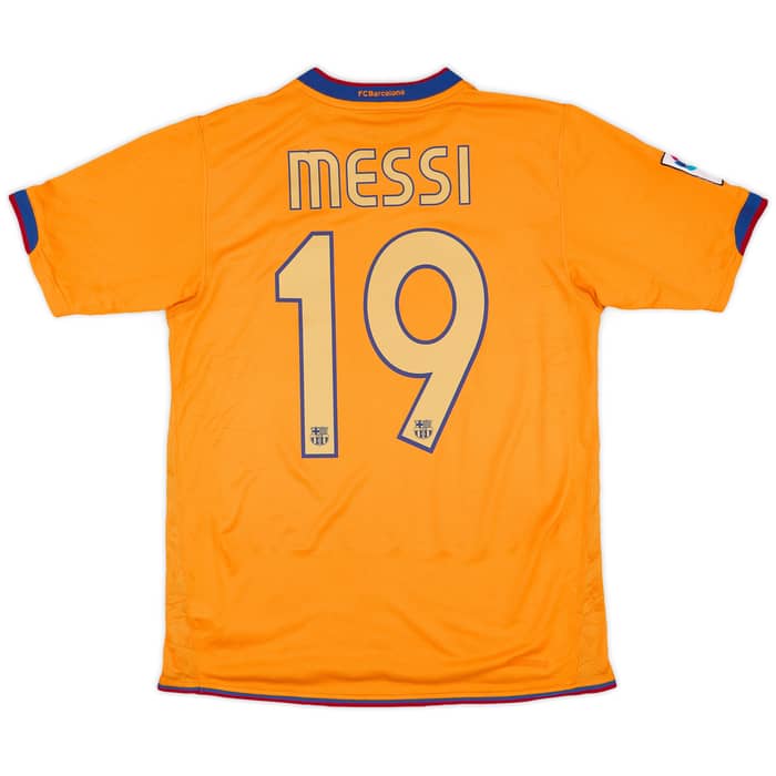2006-08 Barcelona Away Shirt Messi #19 - 6/10 - (S)