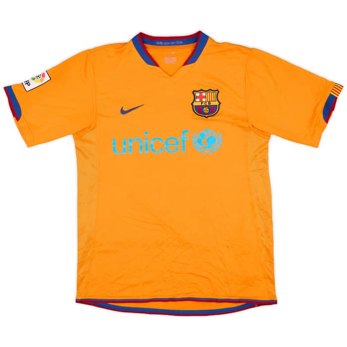 2006-08 Barcelona Away Shirt Messi #19 - 6/10 - (S)