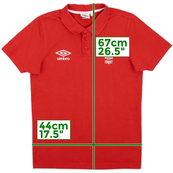 2010-11 Nottingham Forest Umbro Polo Shirt - 8/10 - (S)