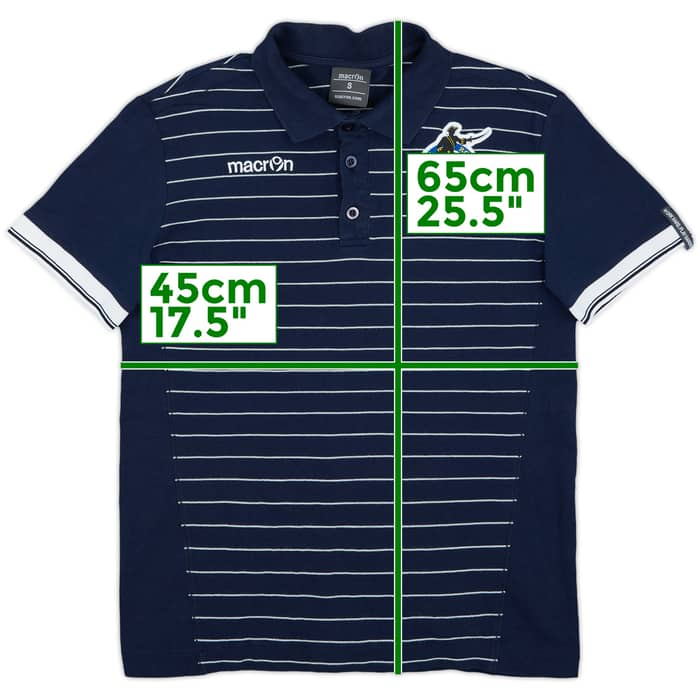 2016-17 Bristol Rovers Macron Polo Shirt - 7/10 - (S)