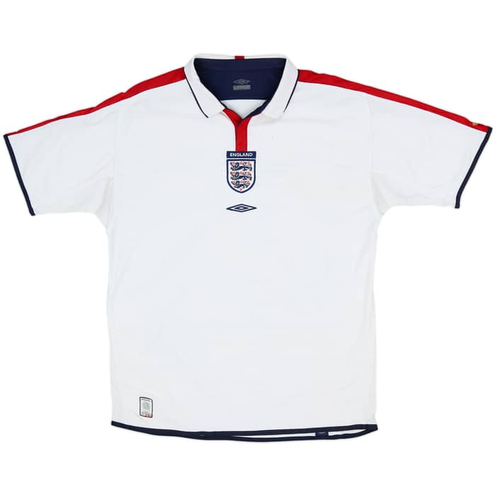 2003-05 England Home Shirt - 5/10 - (L)