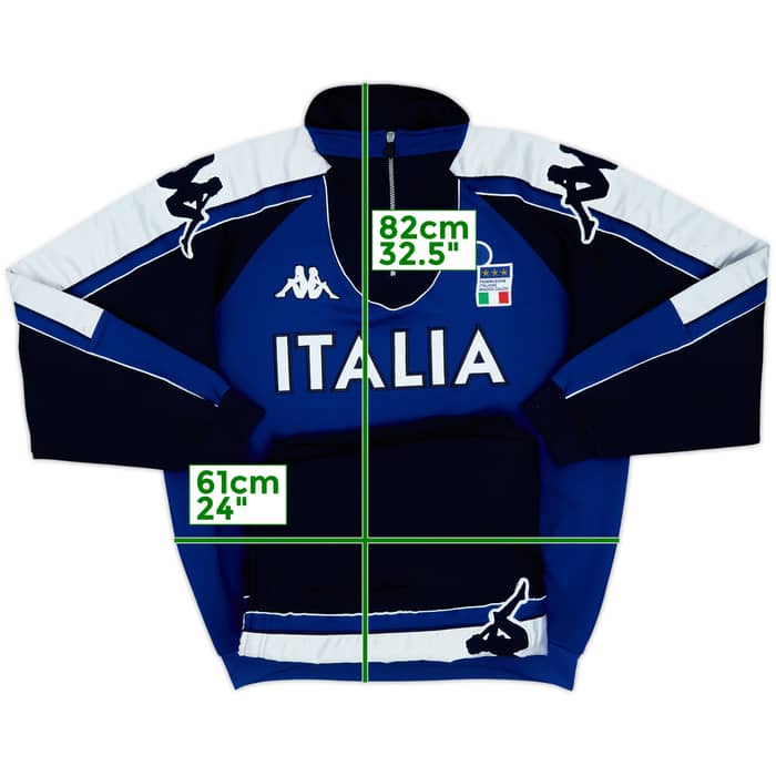 1999-00 Italy Kappa Tracksuit - 8/10 - (XXL)