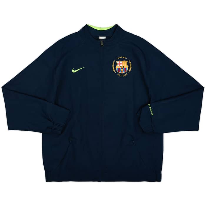 2007-08 Barcelona Nike Tracksuit - 9/10 - (L)