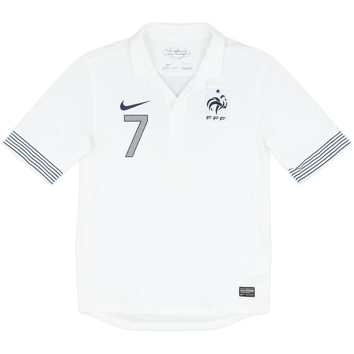 2012-13 France Maillot extérieur Ribery #7