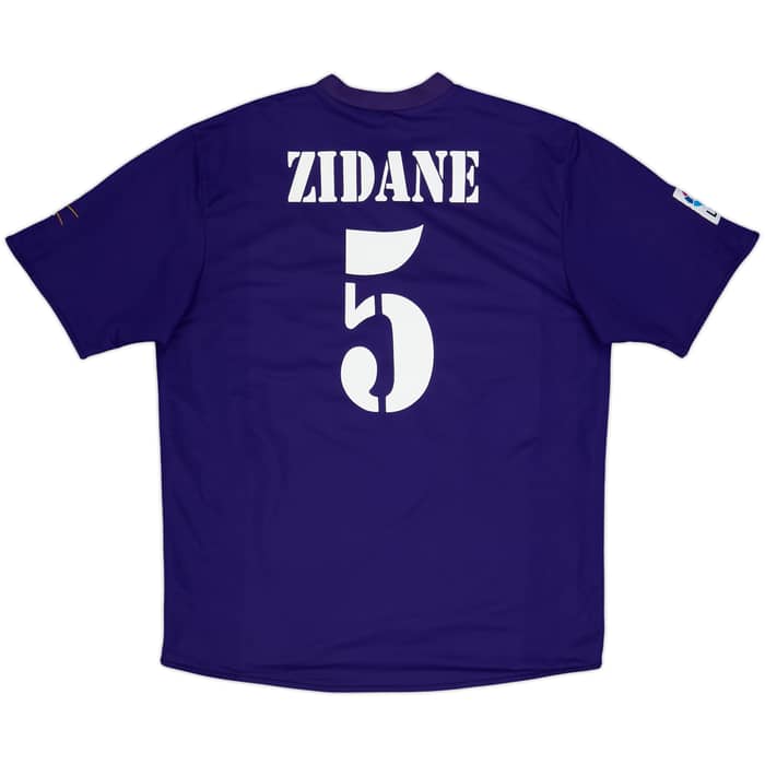 2001 Real Madrid Third Shirt Zidane #5 - 7/10 - (XL)