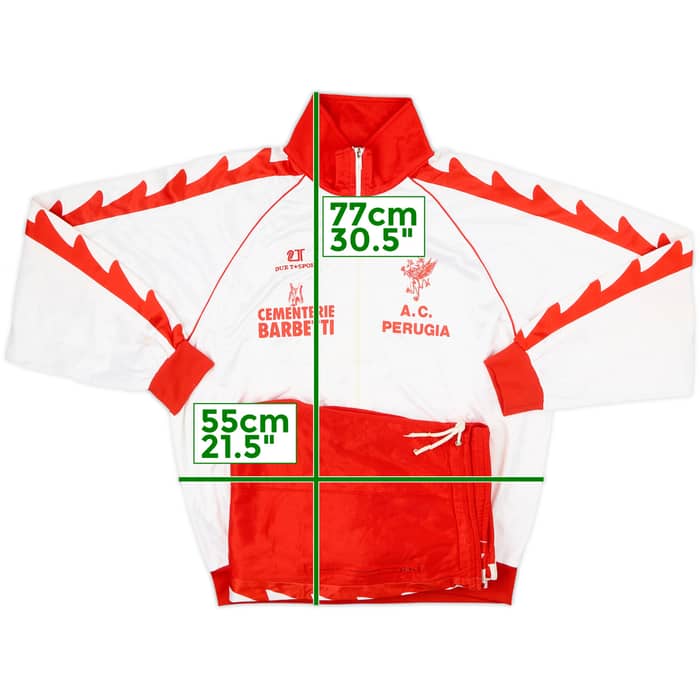 1989-90 Perugia Duet Sport Tracksuit - 7/10 - (XL)