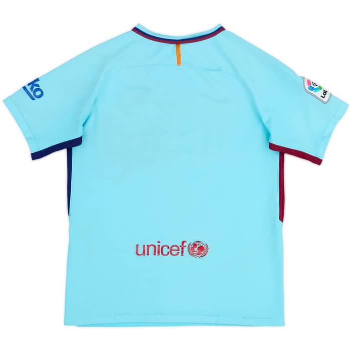 Camiseta de visitante del Barcelona 2017-18 - 4/10 - (14-15 Años)