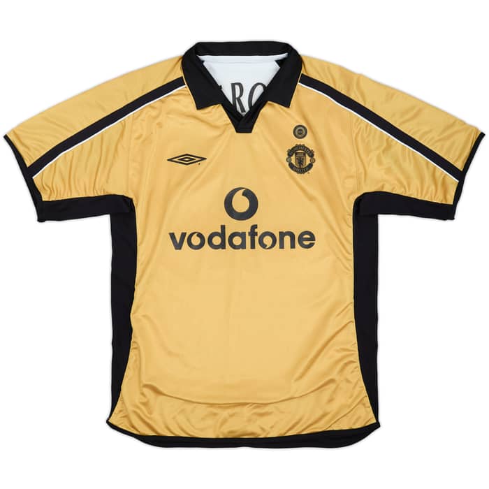 2001-02 Manchester United Centenary Away/Third Shirt Veron #4 - 6/10 - (L)