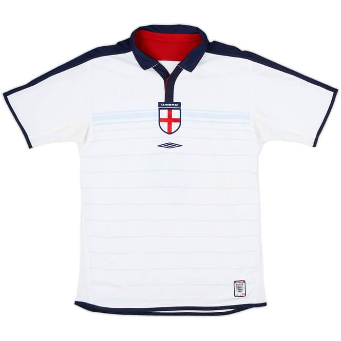 2003-05 England Home Shirt Gerrard #4 - 5/10 - (S)