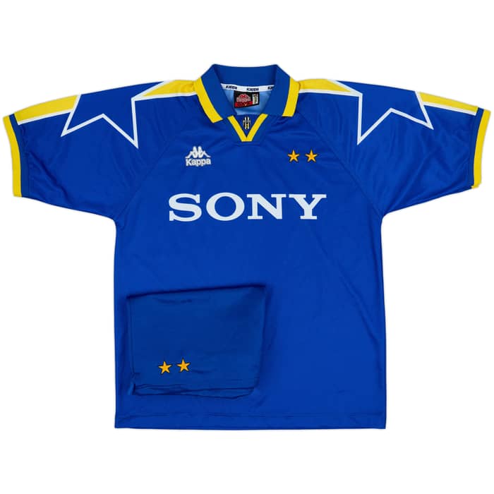 1996-97 Juventus Away Shirt & Shorts - 7/10 - (XL)