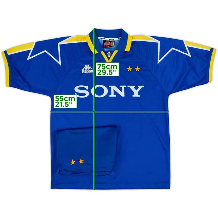 1996-97 Juventus Away Shirt & Shorts - 7/10 - (XL)