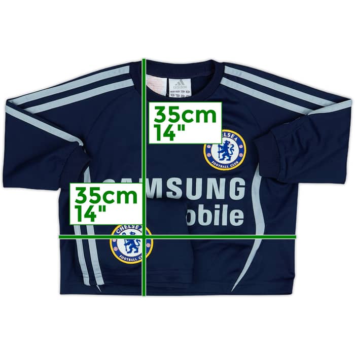 2006-08 Chelsea GK Shirt & Shorts - 8/10 - (12-18 Months)